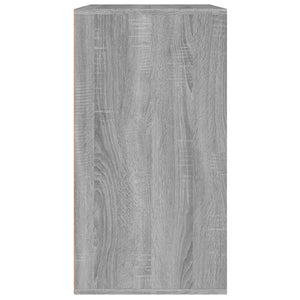 Ντουλάπι Καλλυντικών Γκρι Sonoma 80x40x75 εκ. από Επεξεργ. ξύλο