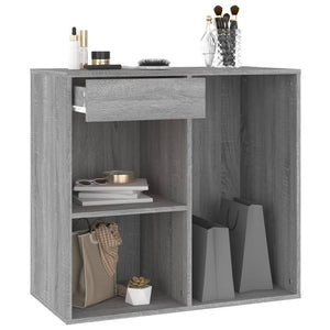Ντουλάπι Καλλυντικών Γκρι Sonoma 80x40x75 εκ. από Επεξεργ. ξύλο