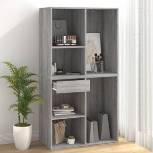 Ντουλάπι Καλλυντικών Γκρι Sonoma 80x40x75 εκ. από Επεξεργ. ξύλο