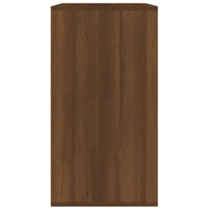 808840  Ντουλάπι Καλλυντικών Καφέ Δρυς 80x40x75 εκ. Επεξ. ξύλο