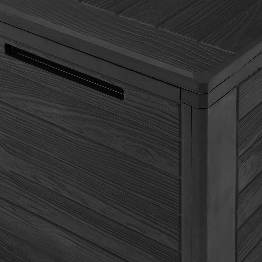 Μπαούλο Αποθήκευσης Κήπου Ανθρακί 58,5x46x55εκ. απο Πολυπ/λένιο - PAKOBAZAAR