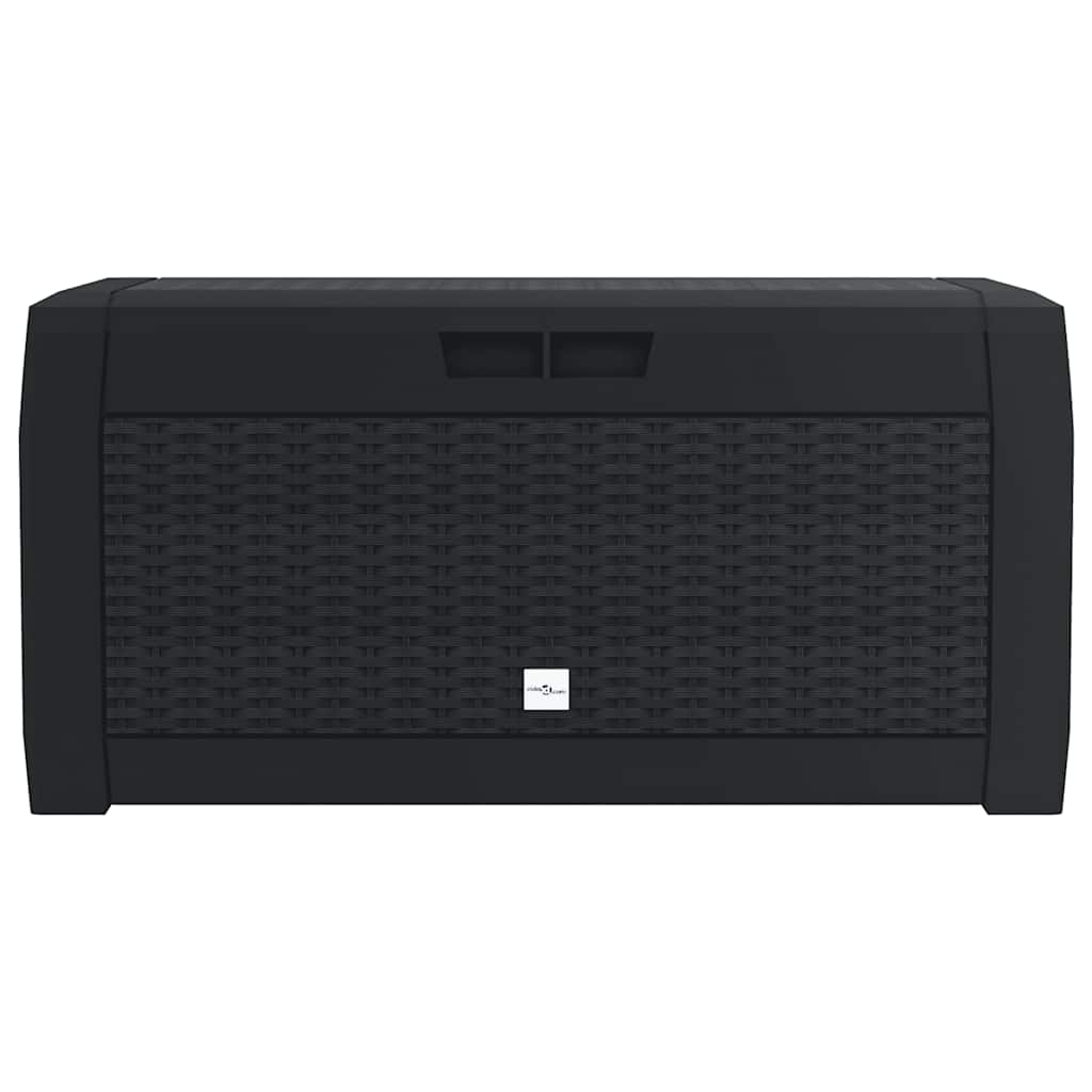 Μπαούλο Αποθήκευσης Κήπου Ανθρακί 119x48x60 εκ. απο Πολυπ/λένιο - PAKOBAZAAR