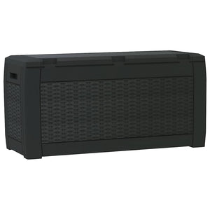 Μπαούλο Αποθήκευσης Κήπου Ανθρακί 119x48x60 εκ. απο Πολυπ/λένιο - PAKOBAZAAR