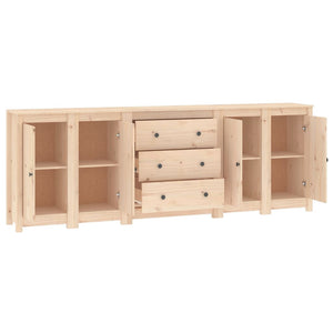 Συρταριέρα 230x35x80 εκ. από Μασίφ Ξύλο Πεύκου - Pakobazaar