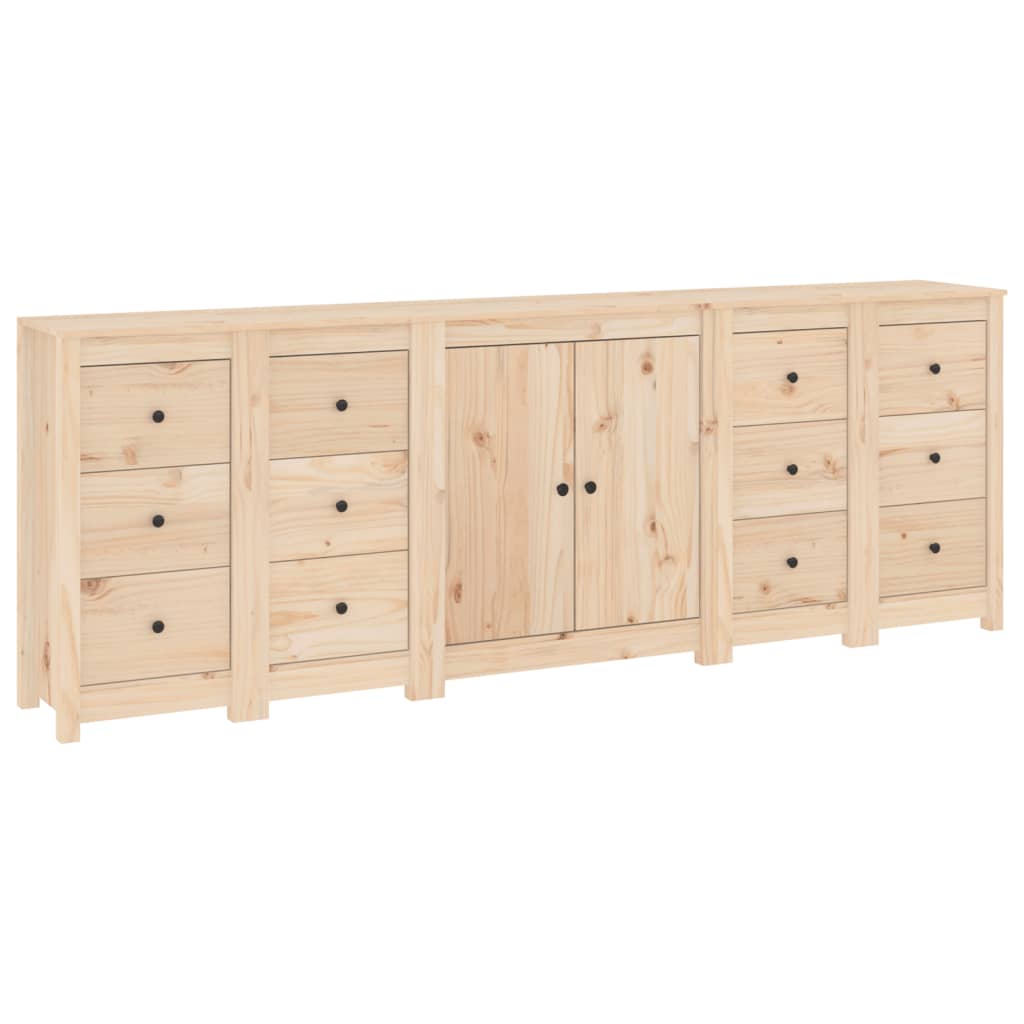 Συρταριέρα 230x35x80 εκ. από Μασίφ Ξύλο Πεύκου - PAKOBAZAAR