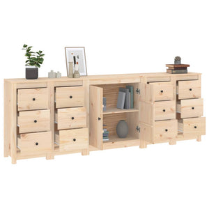 Συρταριέρα 230x35x80 εκ. από Μασίφ Ξύλο Πεύκου - PAKOBAZAAR