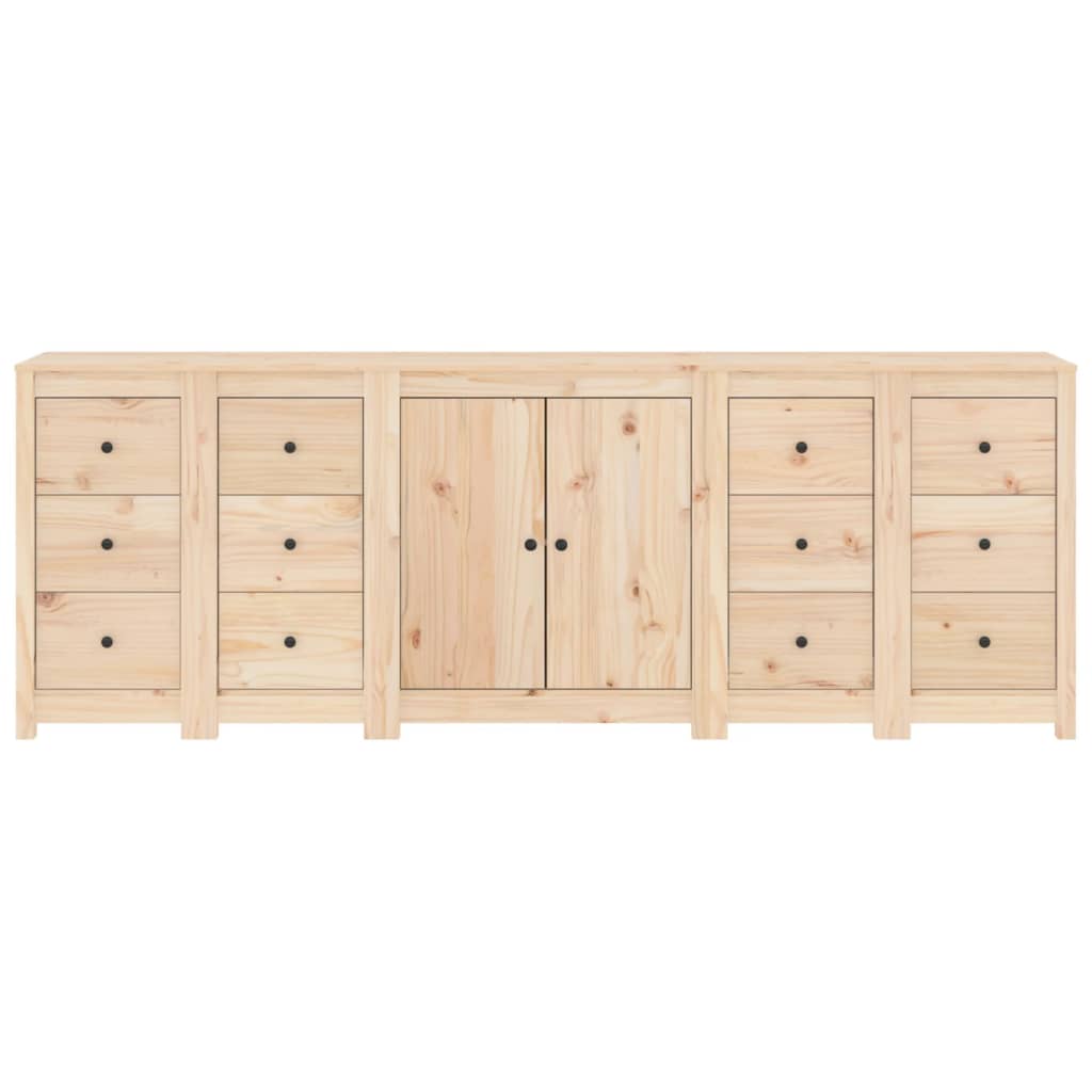 Συρταριέρα 230x35x80 εκ. από Μασίφ Ξύλο Πεύκου - PAKOBAZAAR