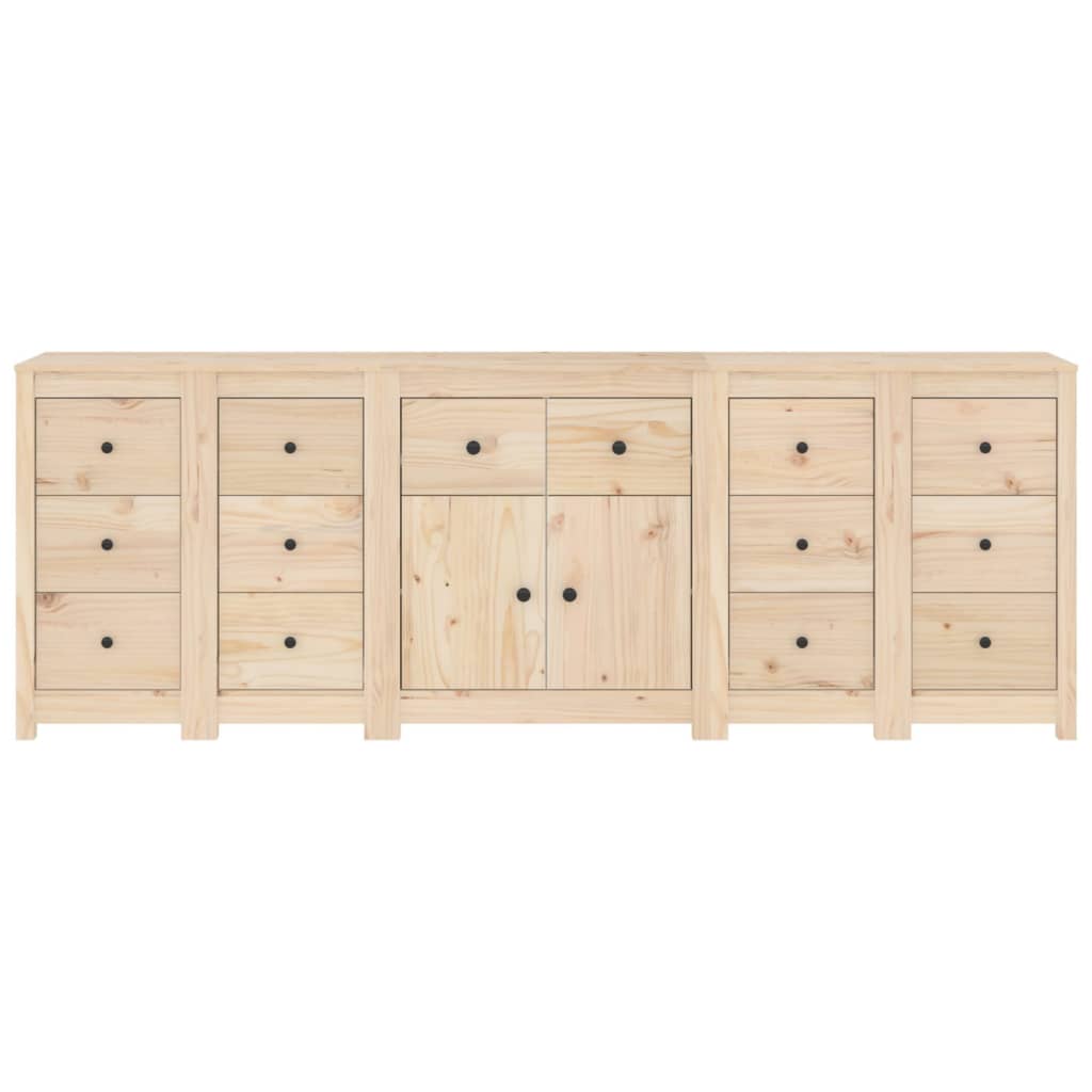 Συρταριέρα 230x35x80 εκ. από Μασίφ Ξύλο Πεύκου - Pakobazaar