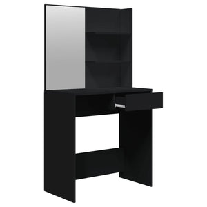 Μπουντουάρ Σετ Μαύρο 74,5 x 40 x 141 εκ. - PAKOBAZAAR
