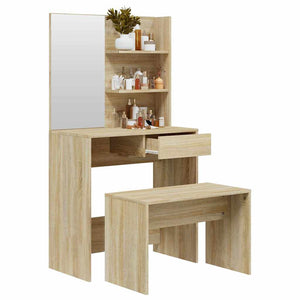 Μπουντουάρ Σετ Sonoma δρυς 74,5 x 40 x 141 εκ. - Pakobazaar