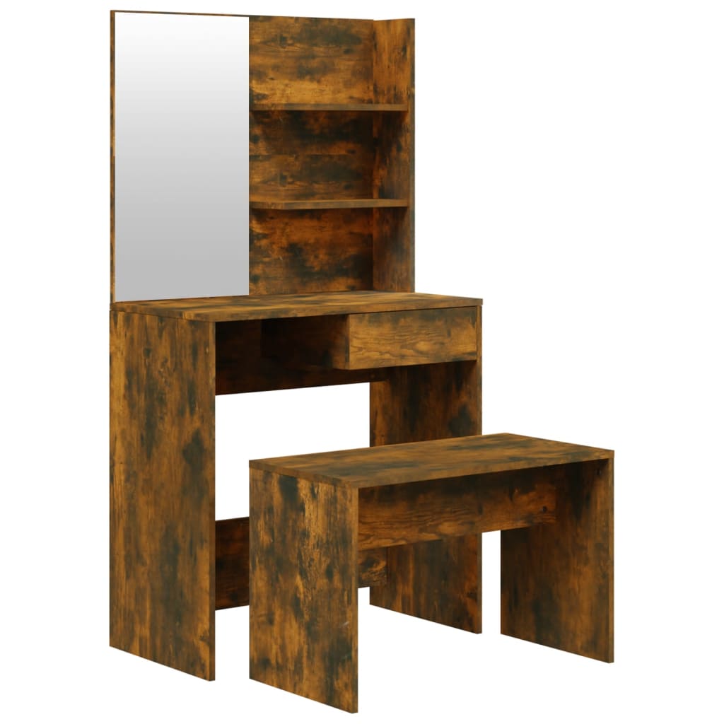 Μπουντουάρ Σετ Καπνιστή δρυς 74,5 x 40 x 141 εκ. - PAKOBAZAAR