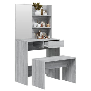 Μπουντουάρ Σετ Γκρι Sonoma 74,5 x 40 x 141 εκ. - PAKOBAZAAR