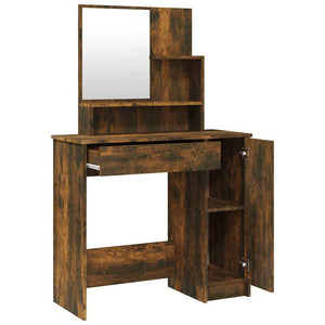 Μπουντουάρ Σετ Καπνιστή Δρυς 86,5 x 35 x 136 εκ. - PAKOBAZAAR