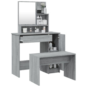 Μπουντουάρ Σετ Γκρι Sonoma 86,5x35x136 εκ. - PAKOBAZAAR