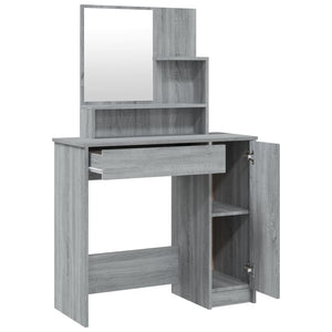 Μπουντουάρ Σετ Γκρι Sonoma 86,5x35x136 εκ. - PAKOBAZAAR