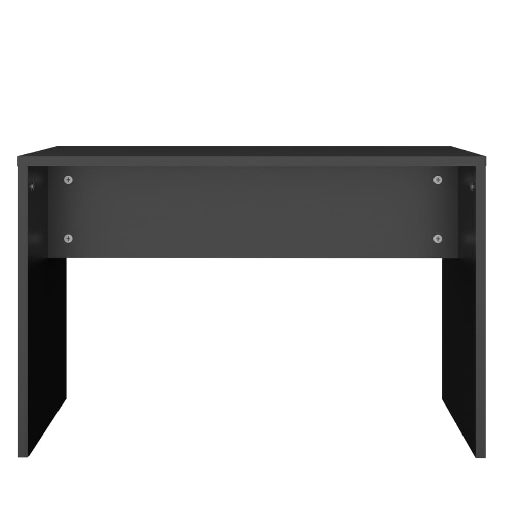Μπουντουάρ Σετ Μαύρο 96 x 40 x 142 εκ.