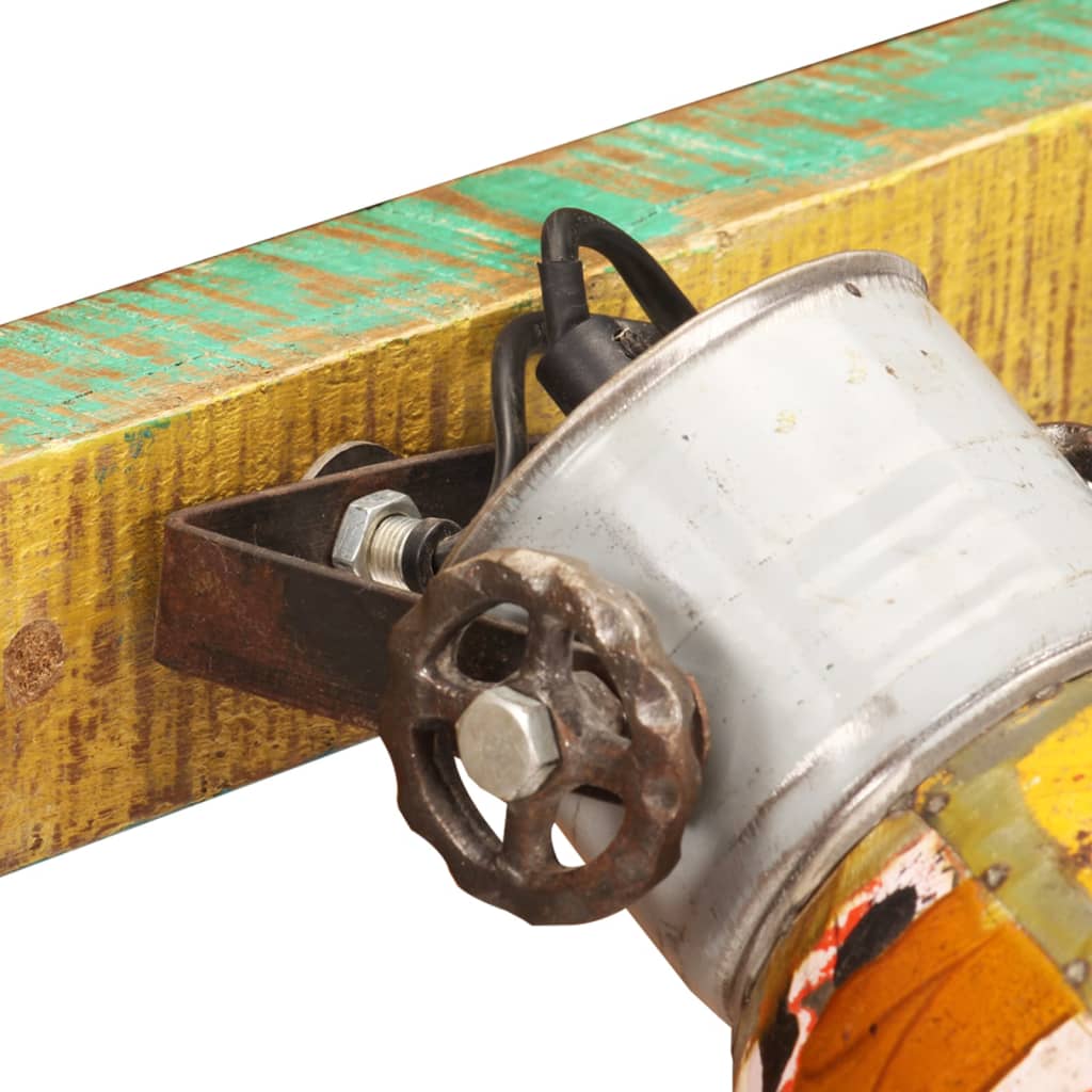 Φωτιστικό Επιτοίχιο Industrial Πολύχρωμο 65 x 25 εκ. Ε27 - Pakobazaar