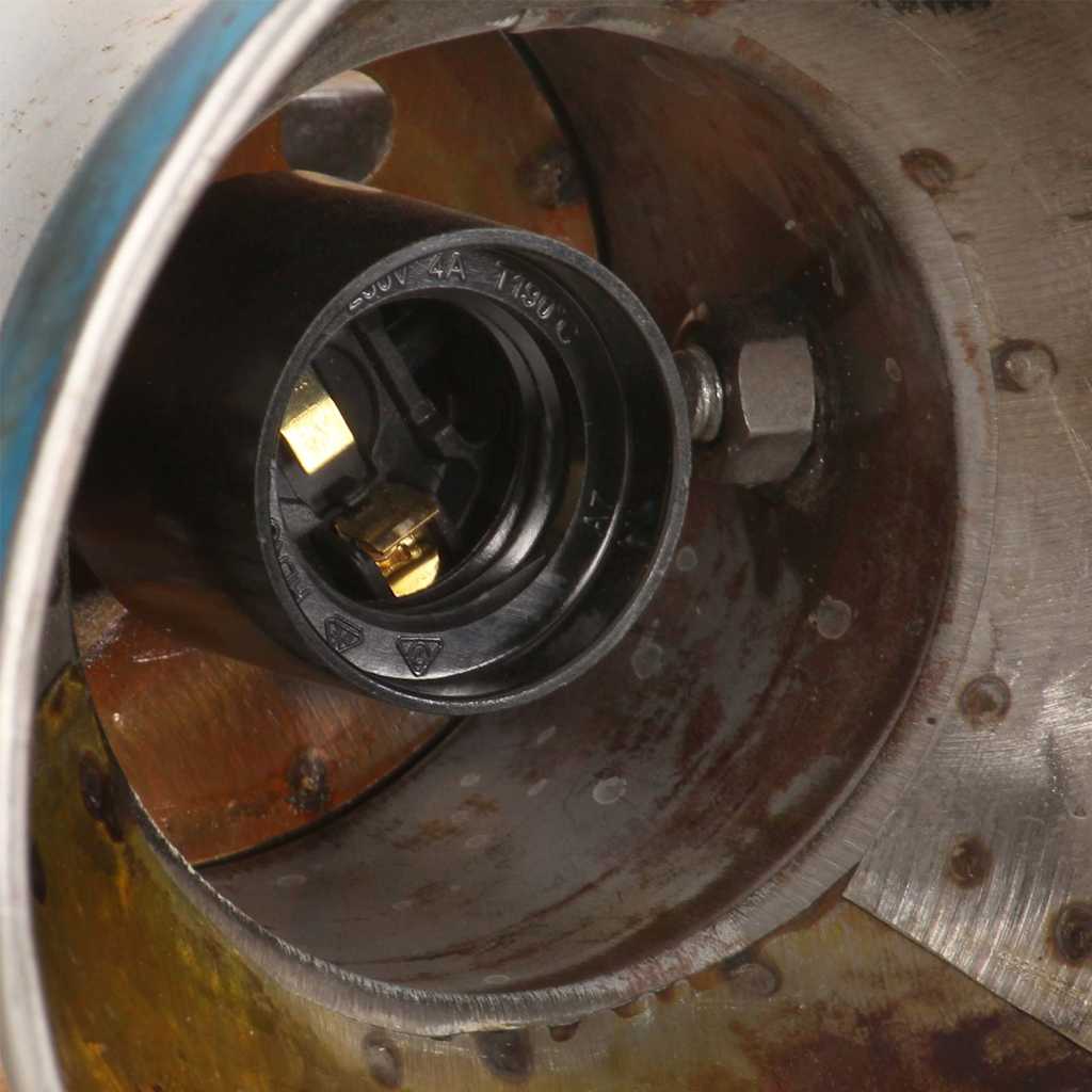 Φωτιστικό Επιτοίχιο Industrial Πολύχρωμο 45 x 25 εκ. Ε27 - Pakobazaar