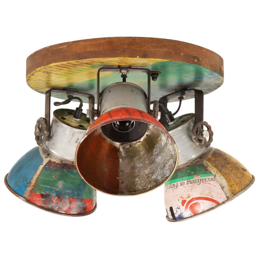 Φωτιστικό Οροφής Industrial 25 W Πολύχρωμο 42 x25 εκ. Ε27 - Pakobazaar