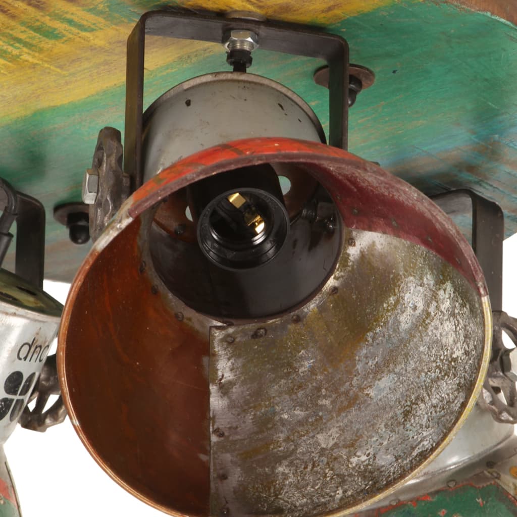 Φωτιστικό Οροφής Industrial 25 W Πολύχρωμο 42 x25 εκ. Ε27 - Pakobazaar