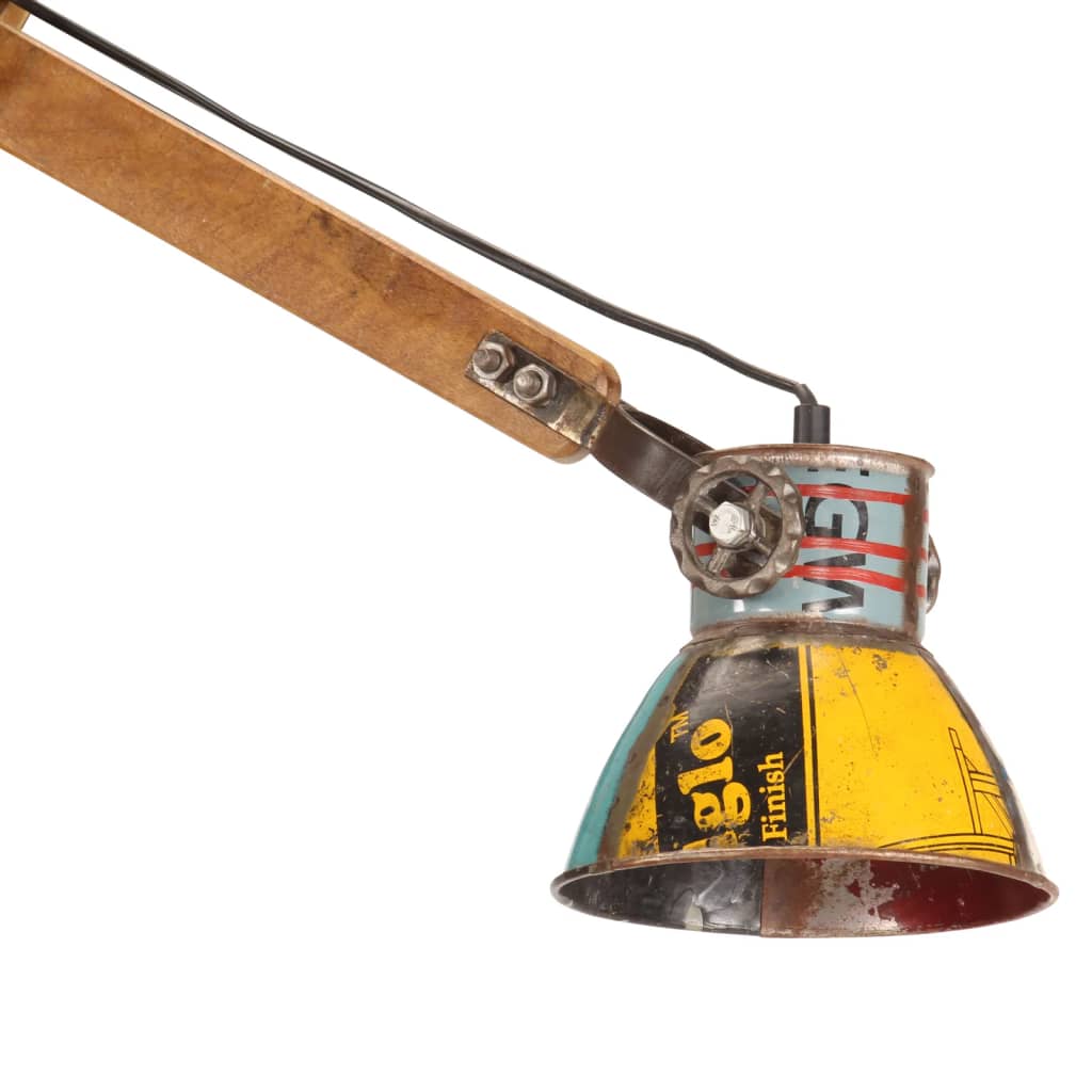 Φωτιστικό Τοίχου Industrial Πολύχρωμο Στρογγυλό E27 - Pakobazaar