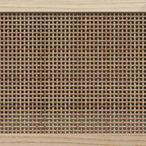 Έπιπλο Τηλεόρασης Καφέ 80x30x40 εκ. Μασίφ Πεύκο & Φυσικό Ρατάν - Pakobazaar