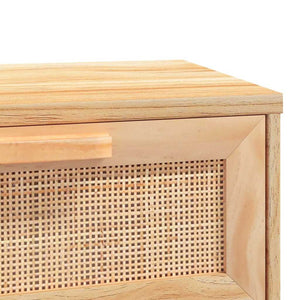 Τραπεζάκι Σαλονιού Καφέ 80x40x30 εκ. Επεξ. Ξύλο & Μασίφ Πεύκο