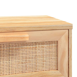 Τραπεζάκι Σαλονιού Καφέ 80x40x30 εκ. Επεξ. Ξύλο & Μασίφ Πεύκο