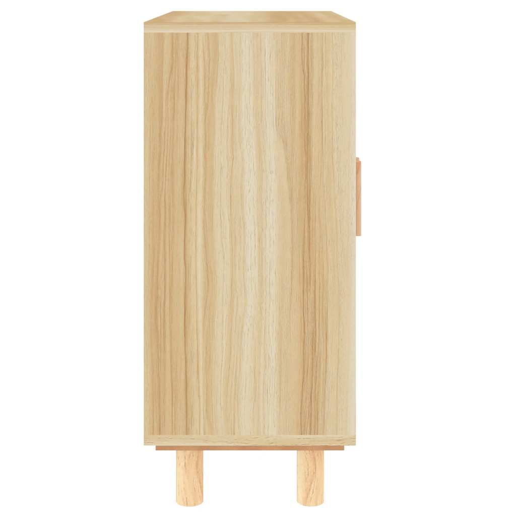 Ντουλάπι Καφέ 60 x 30 x 70 εκ. από Μασίφ Πεύκο & Φυσικό Ρατάν - Pakobazaar
