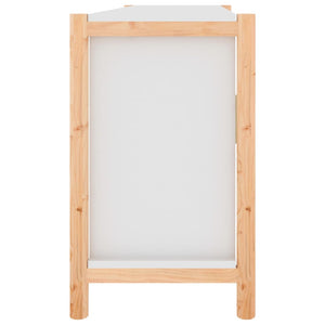 Ντουλάπι Λευκό 107 x 38 x 60 εκ. από Επεξεργασμένο Ξύλο