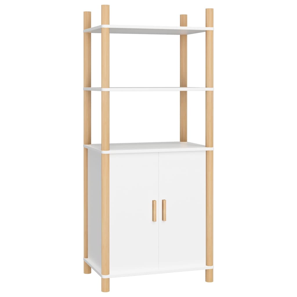 Ντουλάπι Λευκό 60 x 40 x 141 εκ. από Επεξεργασμένο Ξύλο