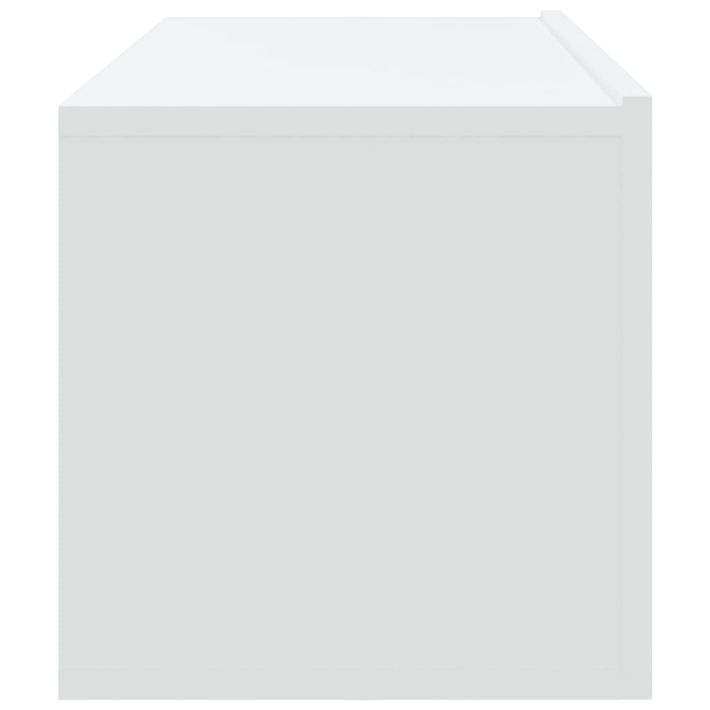 Έπιπλα Τηλεόρασης 4 τεμ. Λευκά 100 x 30 x 30εκ. - PAKOBAZAAR