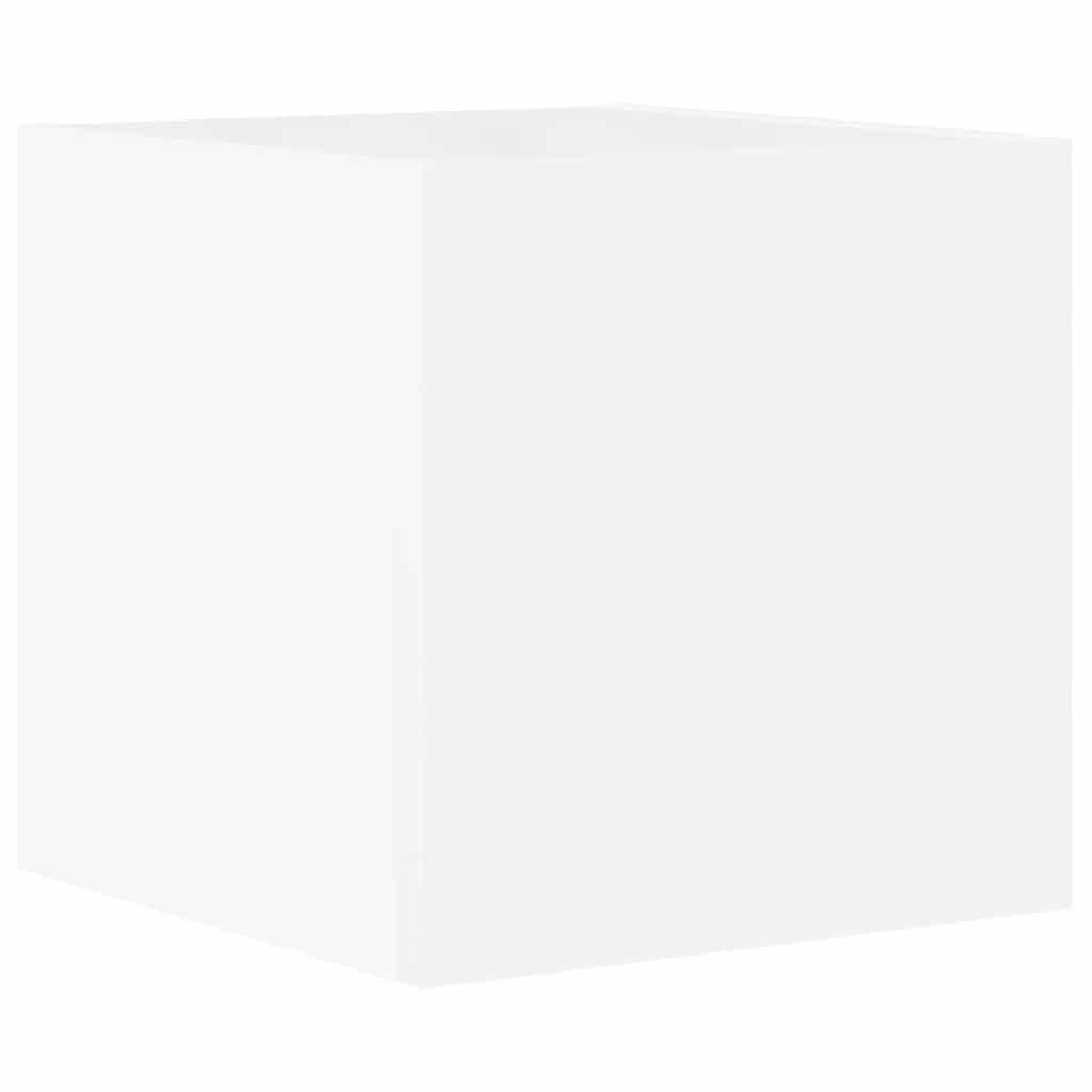 Σετ Επίπλου Τηλεόρασης 5 Τεμαχίων Λευκό από Επεξεργασμένο Ξύλο - PAKOBAZAAR