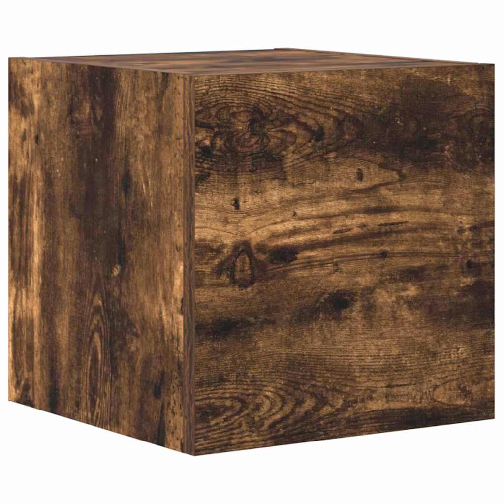 Σετ Επίπλων Τηλεόρασης 5 Τεμαχίων Καπνιστή δρυς Επεξ. Ξύλο - PAKOBAZAAR