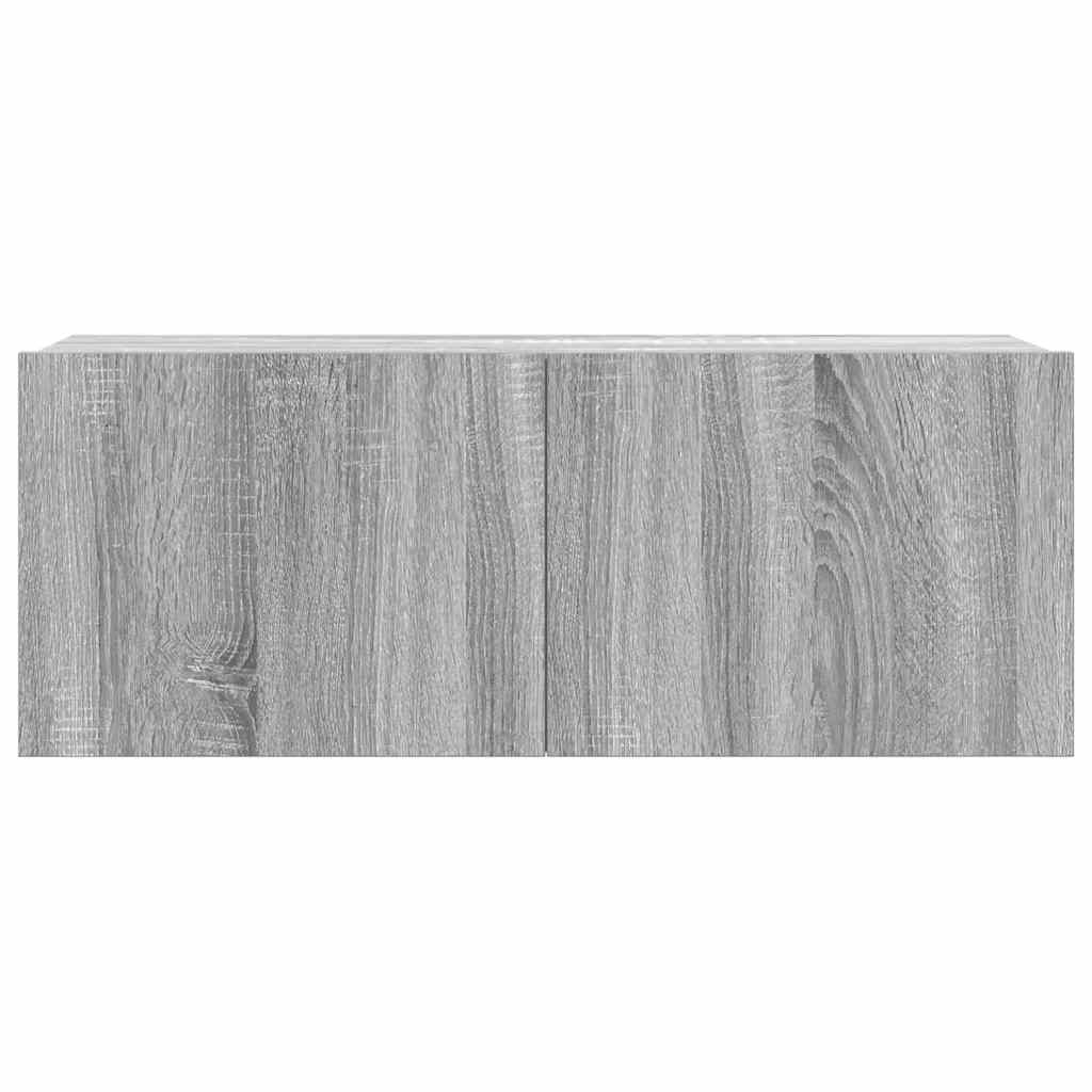 Σετ Επίπλων Τηλεόρασης 5 Τεμ. Γκρι Sonoma Επεξεργασμένο Ξύλο - Pakobazaar