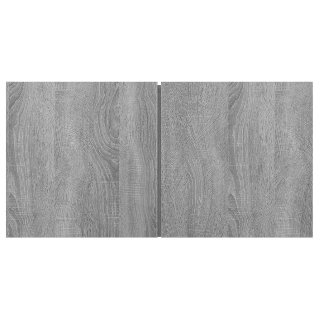 Σετ Επίπλων Τηλεόρασης 5 Τεμ. Γκρι Sonoma Επεξεργασμένο Ξύλο - PAKOBAZAAR