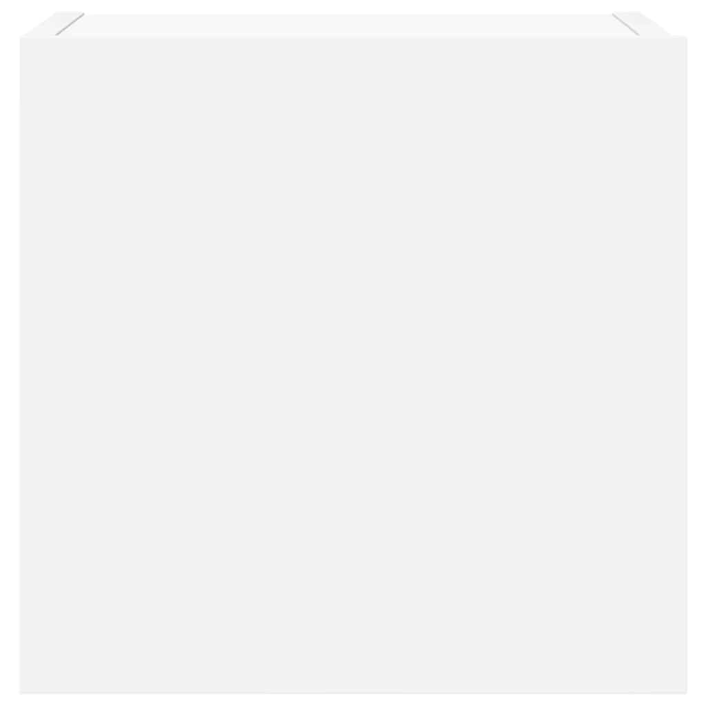 Σετ Επίπλων Τηλεόρασης 7 Τεμαχίων Λευκό από Επεξεργασμένο Ξύλο - PAKOBAZAAR