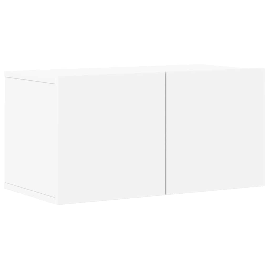 Σετ Επίπλων Τηλεόρασης 7 Τεμαχίων Λευκό από Επεξεργασμένο Ξύλο - PAKOBAZAAR