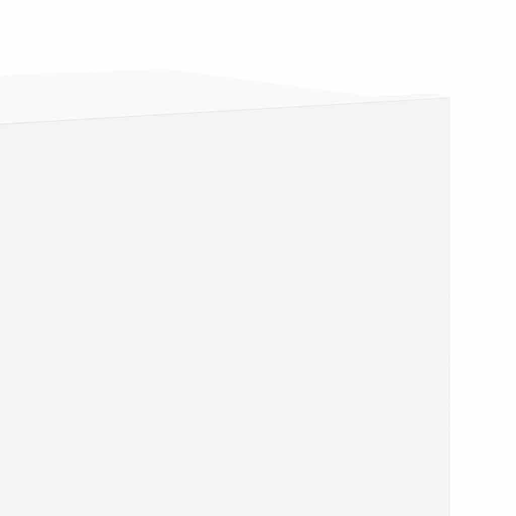 Σετ Επίπλων Τηλεόρασης 7 Τεμαχίων Λευκό από Επεξεργασμένο Ξύλο - PAKOBAZAAR