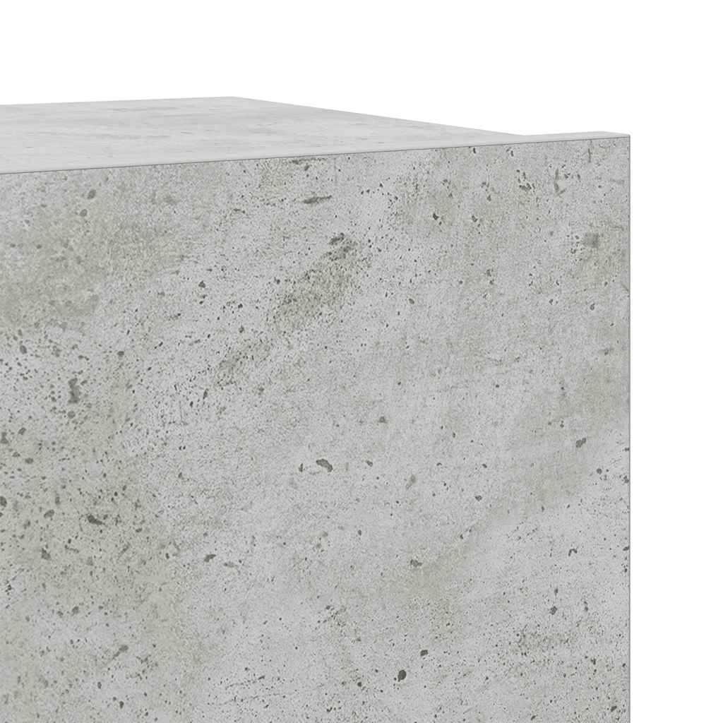 Σετ Επίπλων Τηλεόρασης 7 Τεμαχίων Γκρι Σκυρ. Επεξεργασμένο Ξύλο - PAKOBAZAAR