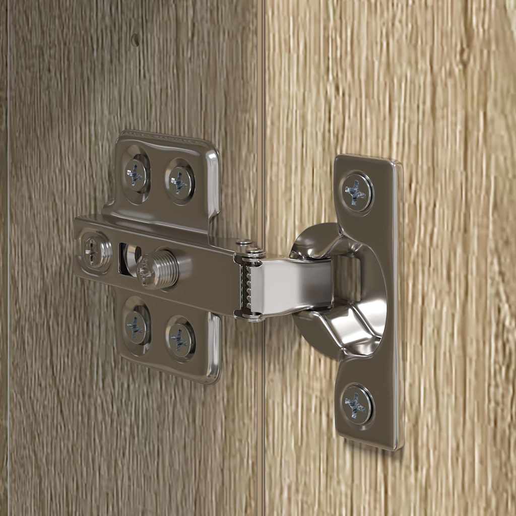 Σετ Επίπλων Τηλεόρασης 4 Τεμαχίων Sonoma Δρυς Επεξ. Ξύλο - PAKOBAZAAR