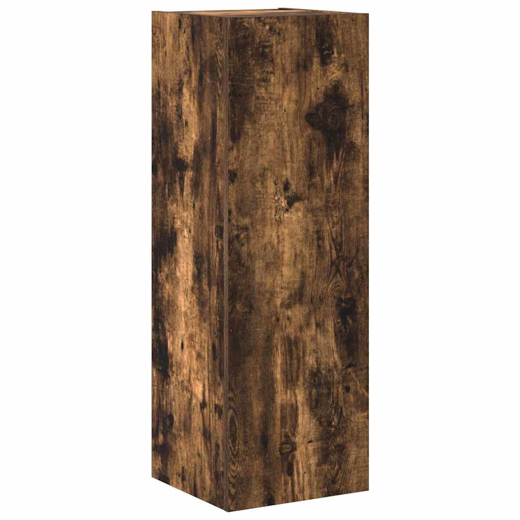 Σετ Επίπλων Τηλεόρασης 4 Τεμαχίων Καπνιστή δρυς Επεξ. Ξύλο