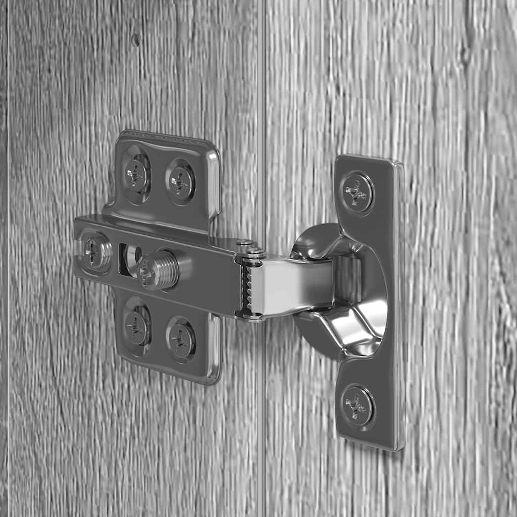 Σετ Επίπλων Τηλεόρασης 4 Τεμ. Γκρι Sonoma Επεξεργασμένο Ξύλο - Pakobazaar