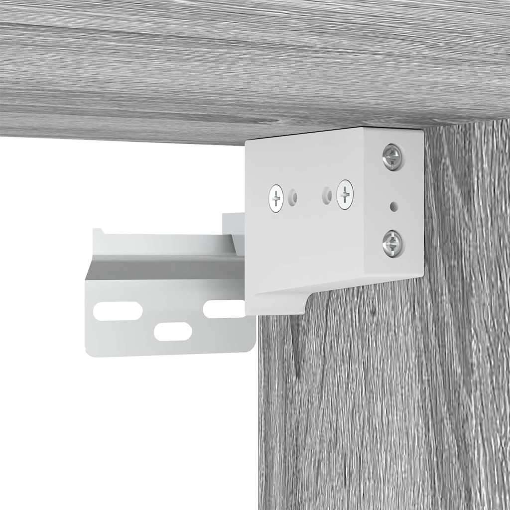 Σετ Επίπλων Τηλεόρασης 4 Τεμ. Γκρι Sonoma Επεξεργασμένο Ξύλο - Pakobazaar