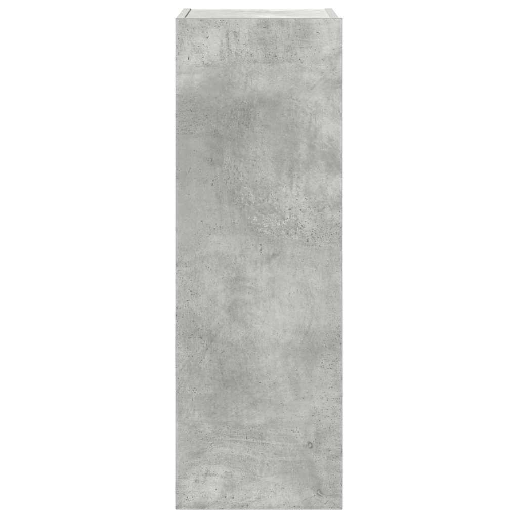 Σετ Επίπλων Τηλεόρασης 4Τεμαχίων Γκρι Σκυρ. Επεξεργασμένο Ξύλο - PAKOBAZAAR