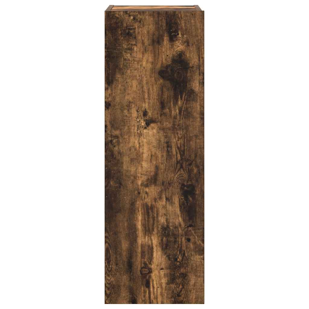 Σετ Επίπλων Τηλεόρασης 4 Τεμαχίων Καπνιστή δρυς Επεξ. Ξύλο