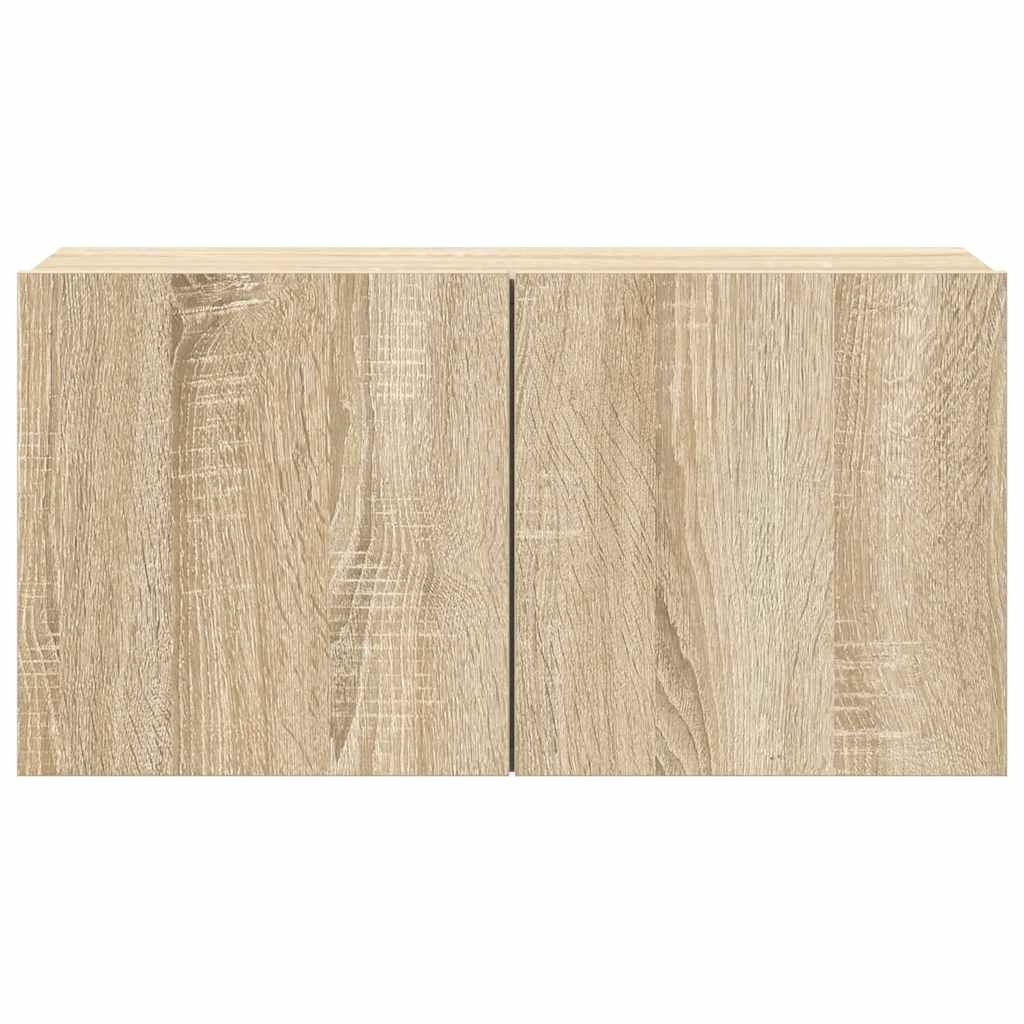 Σετ Επίπλων Τηλεόρασης 4 Τεμαχίων Sonoma Δρυς Επεξ. Ξύλο