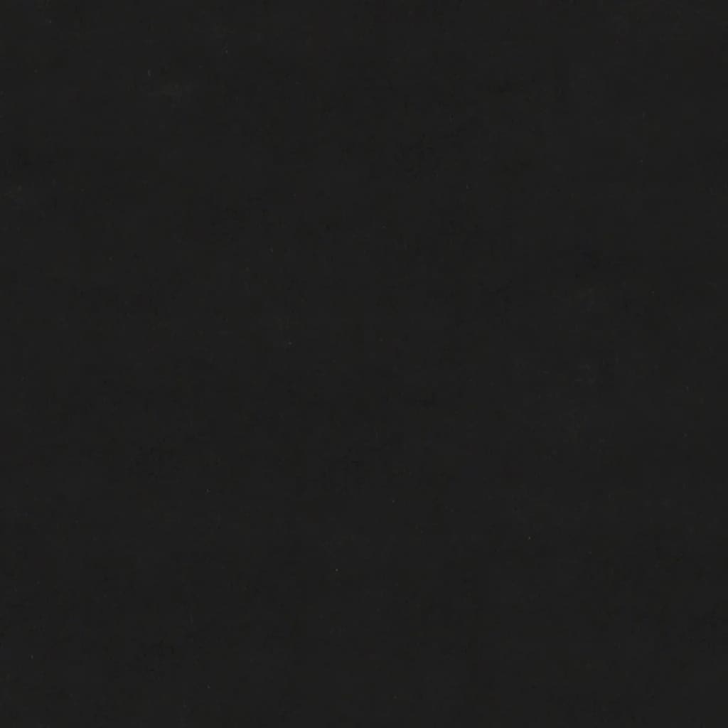 Καρέκλες Τραπεζαρίας Περιστρεφόμενες 2 τεμ. Μαύρες Βελούδινες