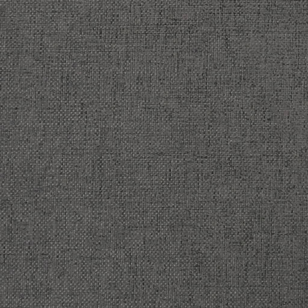 Καρέκλες Τραπεζαρίας 2 τεμ Σκ. Γκρι Υφασμάτινες