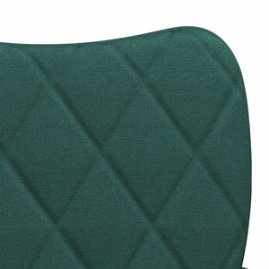 Καρέκλα τραπεζαρίας 2 pcs Σκούρο Πράσινο 55 x 58 x 82 εκ